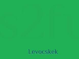 Levocskek
